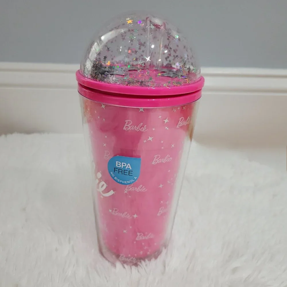 Barbie Dome Tumbler with Straw